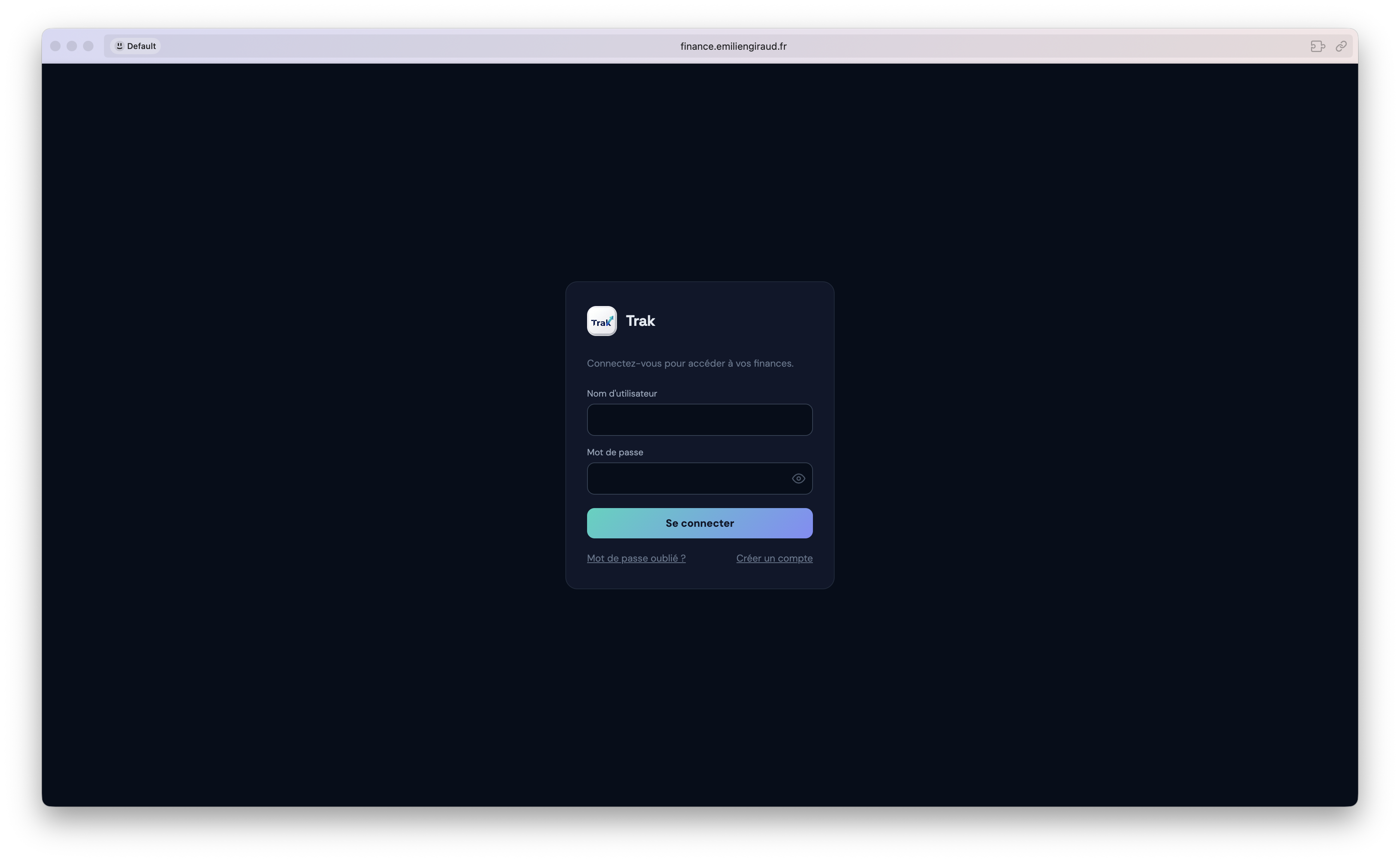 FinanceTrack 2